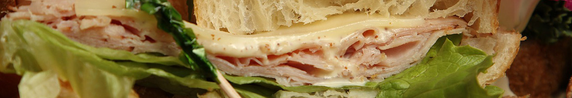 Eating Deli Sandwich Cafe at TAZA CAFE & DELI restaurant in New York, NY.